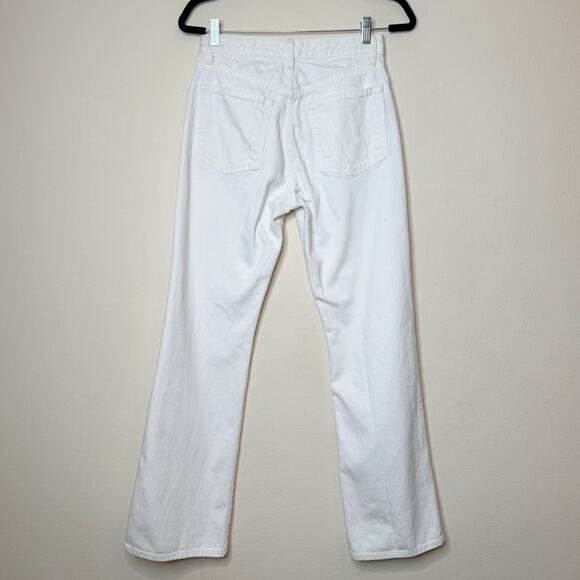 Nili Lotan Juliet High Waist Jeans in Cream Wash Size 25 - Picture 4 of 16